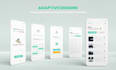 make mobile app UI UX design or IOS app design in figma