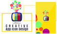 design professional custom app icon logo and splash screen