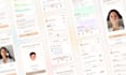 design modern mobile app UI UX in figma