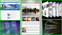 create custom website with html template using html css js