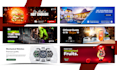 design creative website banner, hero banner
