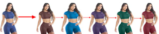 do patten change,color change,color correction with resize in very short time