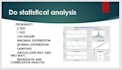 assist you in statistical analysis using minitab, spss, excel