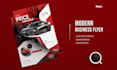 create professional modern business flyer designs