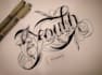 design your next lettering tattoo