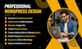 design a fully responsive mobile friendly wordpress website