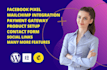 design a responsive wordpress landing page or wordpress landing page elementor