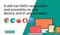 convert figma to html, psd to html with responsive