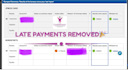 send you the late payment removal method and dispute letters