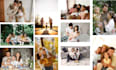 design video collage , split screen , video grid effect