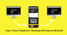 convert clone or transfer wix, weebly, webflow, squarespace to wordpress website