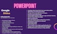 make powerpoint slides, pitch deck, google slides, canvas