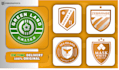 create amazing football and soccer logo design