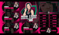 design twitch animated stream overlay, twitch overlay and twitch package