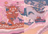 create surreal fun illustration