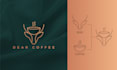 design a unique modern minimalist line art logo
