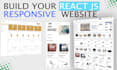 responsive web design react js next js web development react js developer