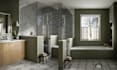do bedroom, kitchen, bathroom interior design 3d render