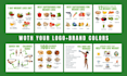 design 100 weight loss infographics