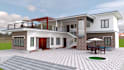 do interior and exterior design, renderings and walkthrough