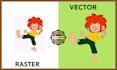 do vector tracing logo, image or edit