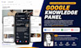 create a personal google knowledge panel or graph for all