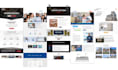 design a responsive website with HTML CSS bootstrap and js