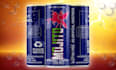 make premium energy drink, label artwork and soda label