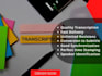 transcribe french audio and video transcription