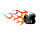 design an helmet logo with express delivery