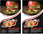 design  restaurant flyers in 24hours