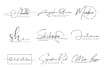 design signature handwriting scripted cursive handwritten logo