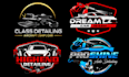 make unique auto detailing, car wash, and mobile detailing logo