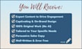 create engaging trifold brochure design and content