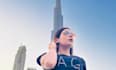 do photo and video modelling infront of burj khalifa