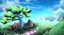 create your background, landscape illustration