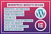 create, fix, customize and redesign your wordpress website