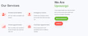 do web development using HTML, CSS, jquery