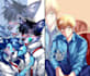 draw furry anime, anime couple, yaoi, bara, gay, bl, itasha, dakimakura for you
