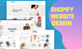 shopify store design or shopify premium theme and app customize