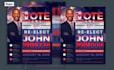 make a unique and professionally political flyer design