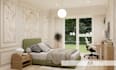 design bathroom, kitchen, living interior and 3d rendering