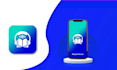 design flat app icon for android and ios