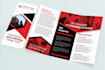 do a clean bifold or trifold brochure design