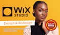 design or redesign your business website on wix and wix studio