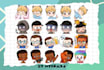 draw cute emotes custom for twitch emotes in my chibi style