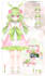 design and draw live2d vtuber model, ready for rig