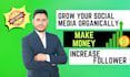 be your social media manager and post content creator