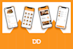 design modern UI UX mockups for your web and apps