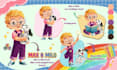 draw kids character design for children book illustration